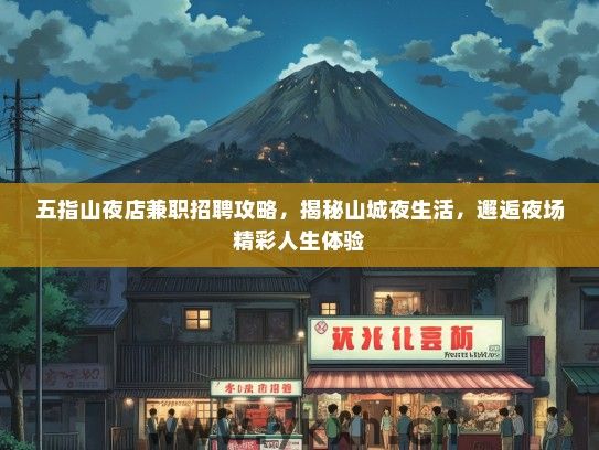 五指山夜店兼职招聘攻略，揭秘山城夜生活，邂逅夜场精彩人生体验